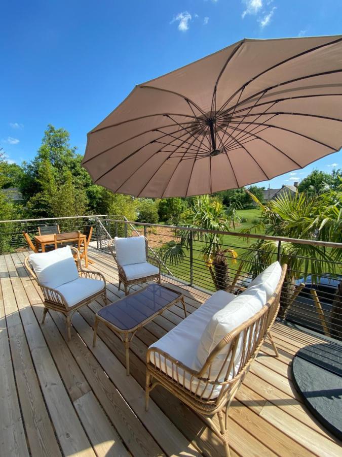 Villa Le Jardin Des Sens Chasne-sur-Illet Exterior foto